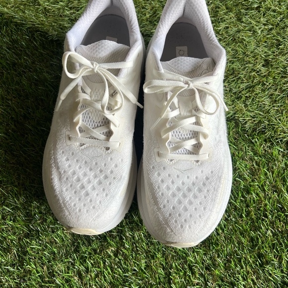 Hoka All-White Athletic Sneakers - Picture 3 of 12